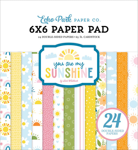 You Are My Sunshine 6x6 Paper Pad