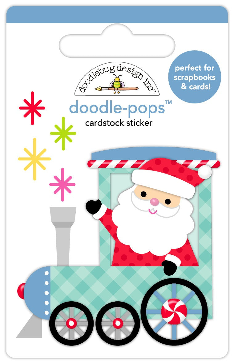Oh What Fun Santa's On His Way Doodle Pops