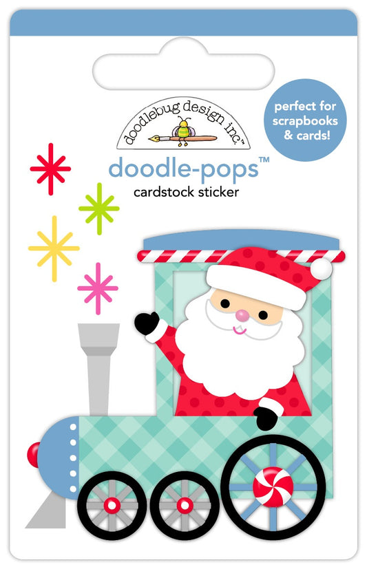Oh What Fun Santa's On His Way Doodle Pops