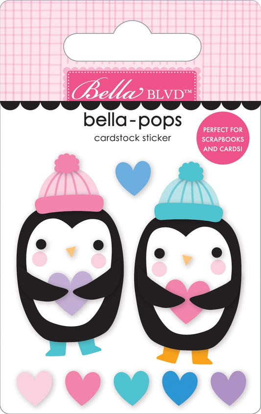Snowflake Season Tuxedo Twosome Bella Pops