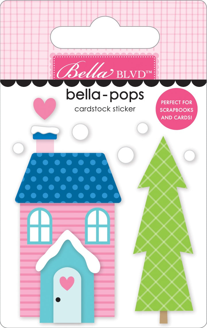 Snowflake Season Mittens Manor Bella Pops