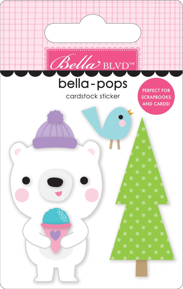 Snowflake Season Snowcone Bella Pops