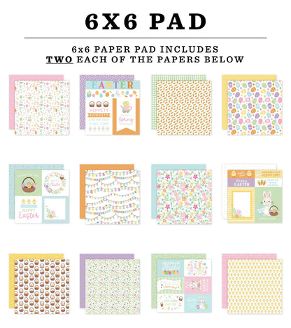 Easter Basket 6x6 Paper Pad