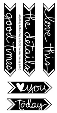 Good Times Arrows Stamp Set