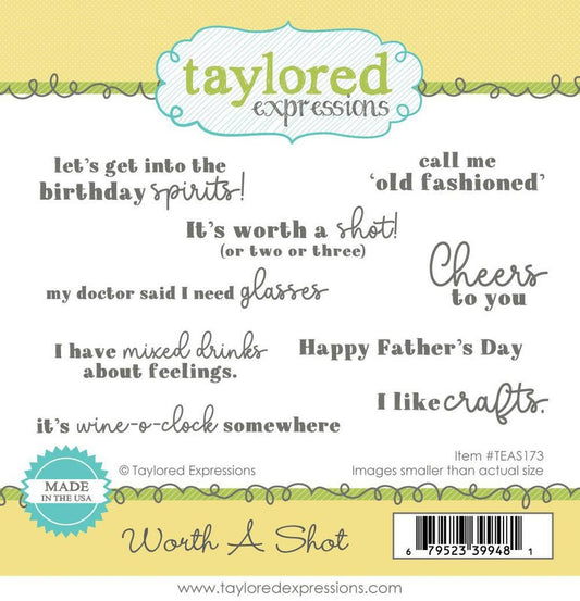 Worth a Shot Stamp Set