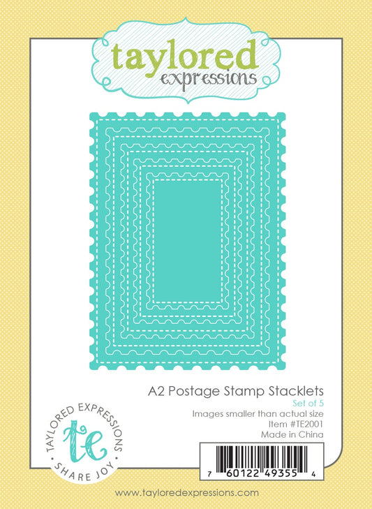A2 Postage Stamp Stacklets Dies