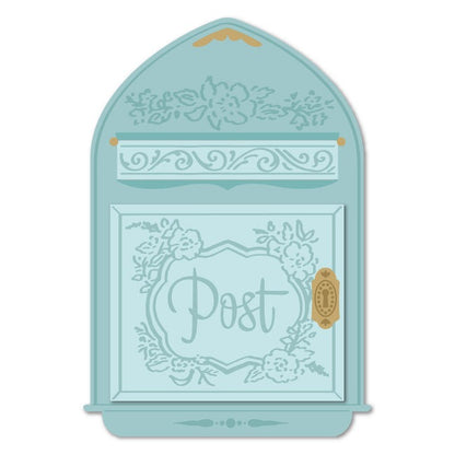 Vintage Mailbox A2 Card Base Honey Cuts