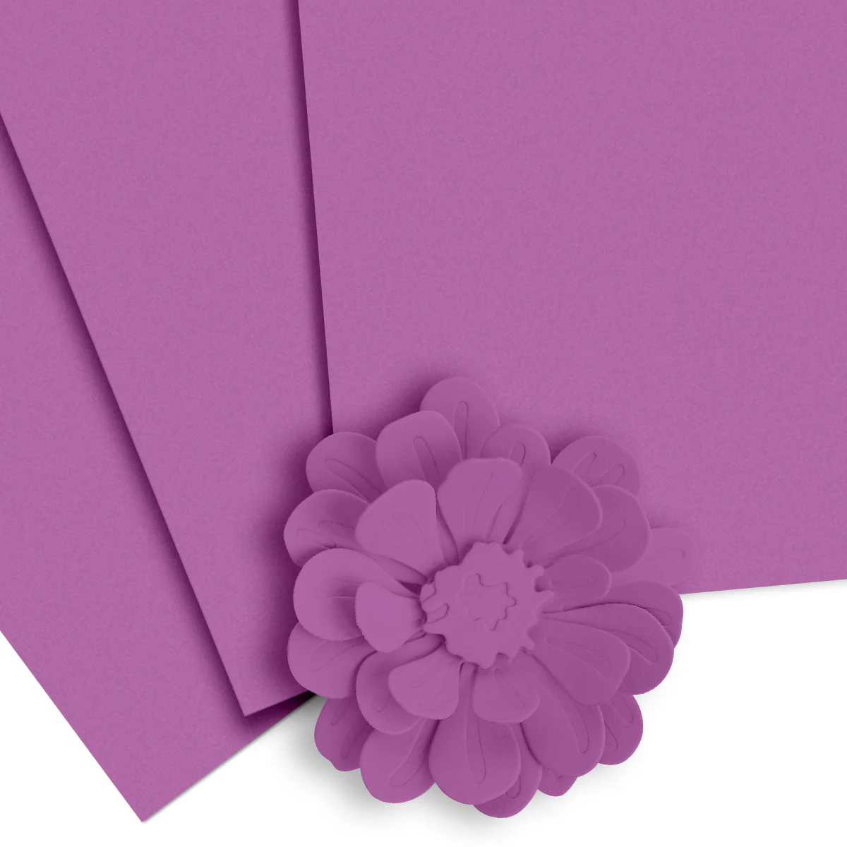 Crafty Necessities 8.5x11 Cardstock: Deep Iris 