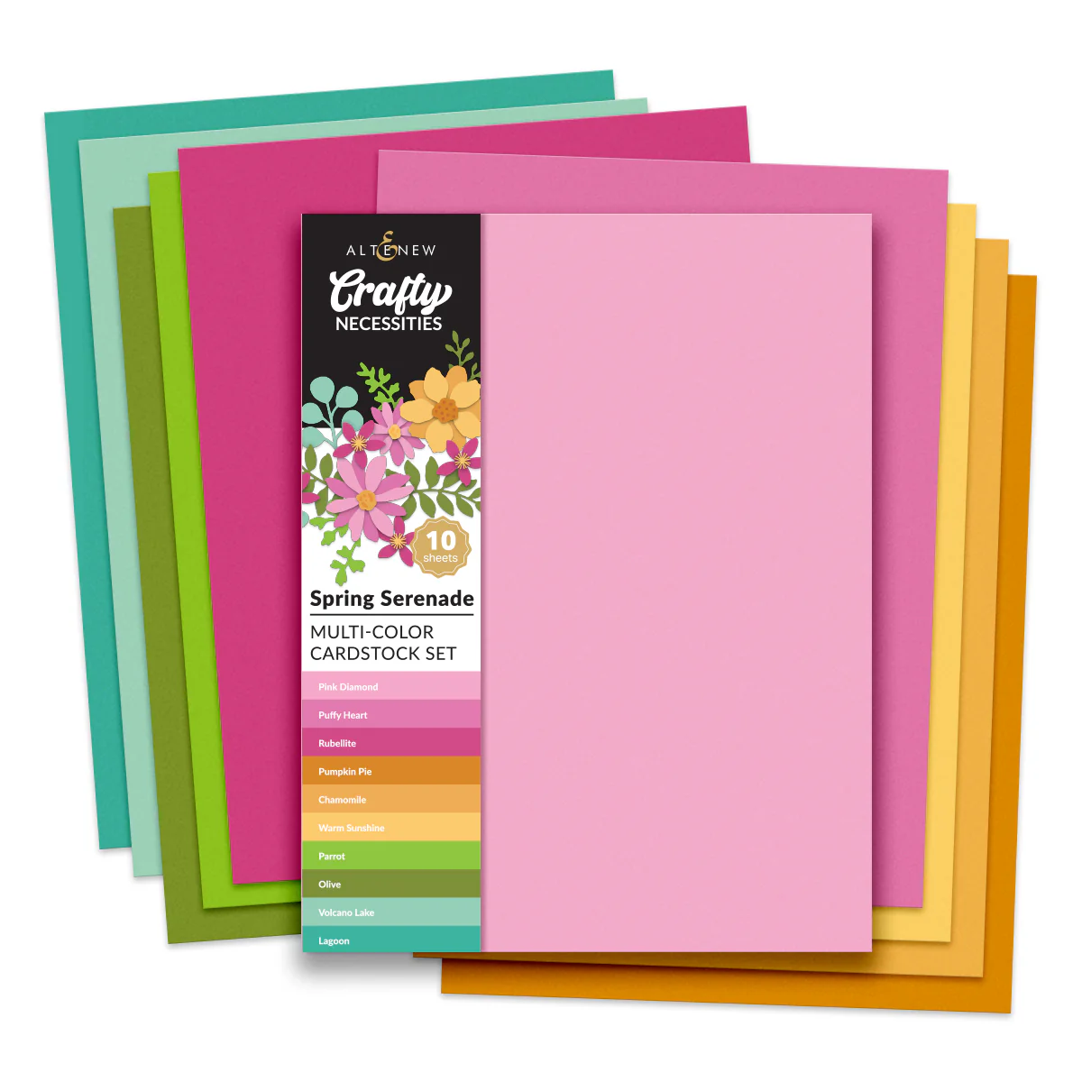 Crafty Necessities 8.5x11 Cardstock: Spring Serenade