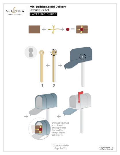 Mini Delight: Special Delivery Stamp & Dies