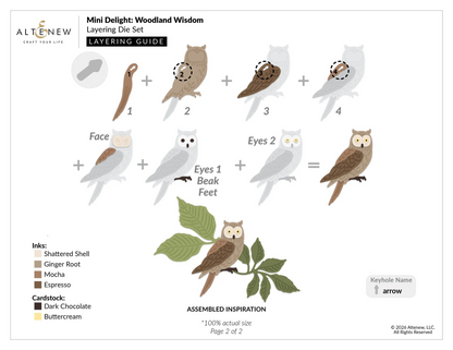 Mini Delight: Woodland Wisdom Stamp & Dies