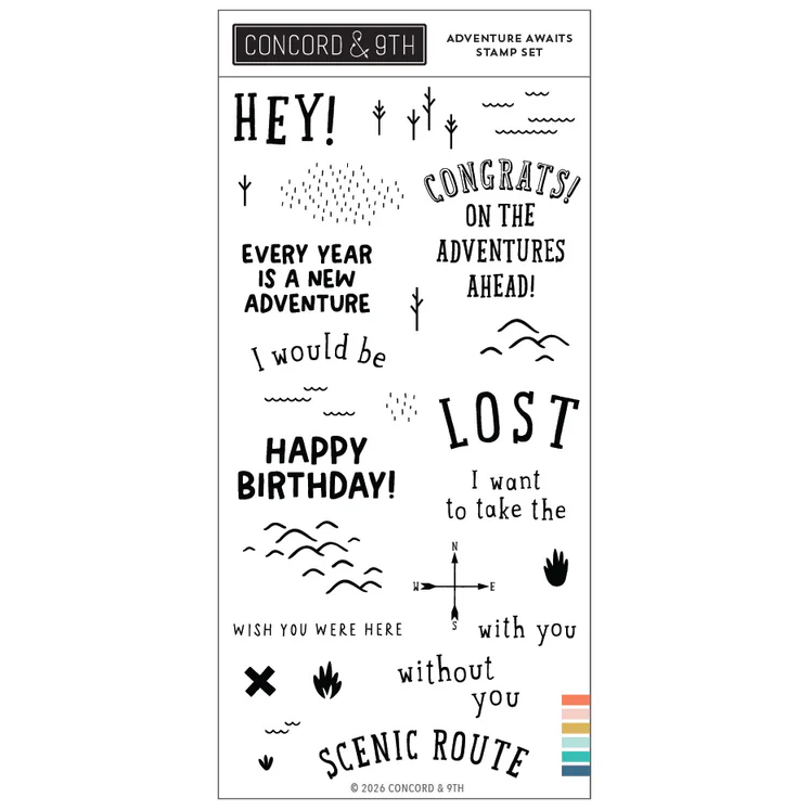 Adventure Awaits Stamp Set 
