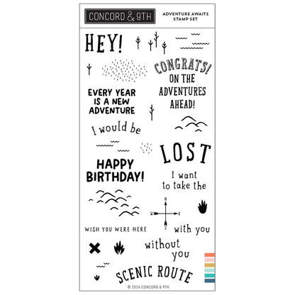 Adventure Awaits Stamp Set 