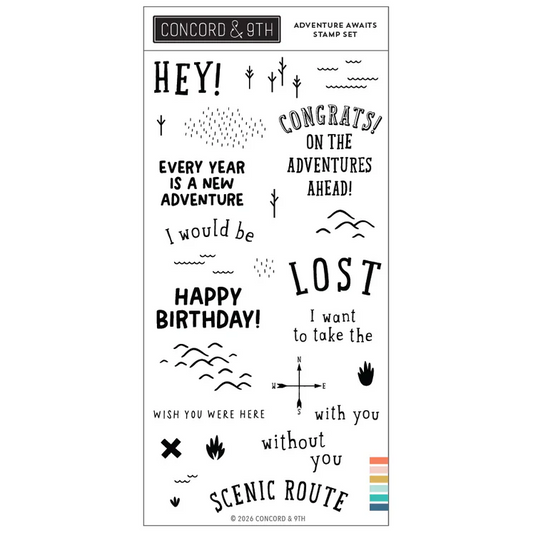 Adventure Awaits Stamp Set 