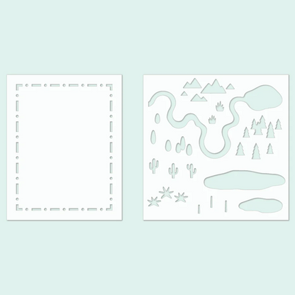 Adventure Awaits Stencil Pack 