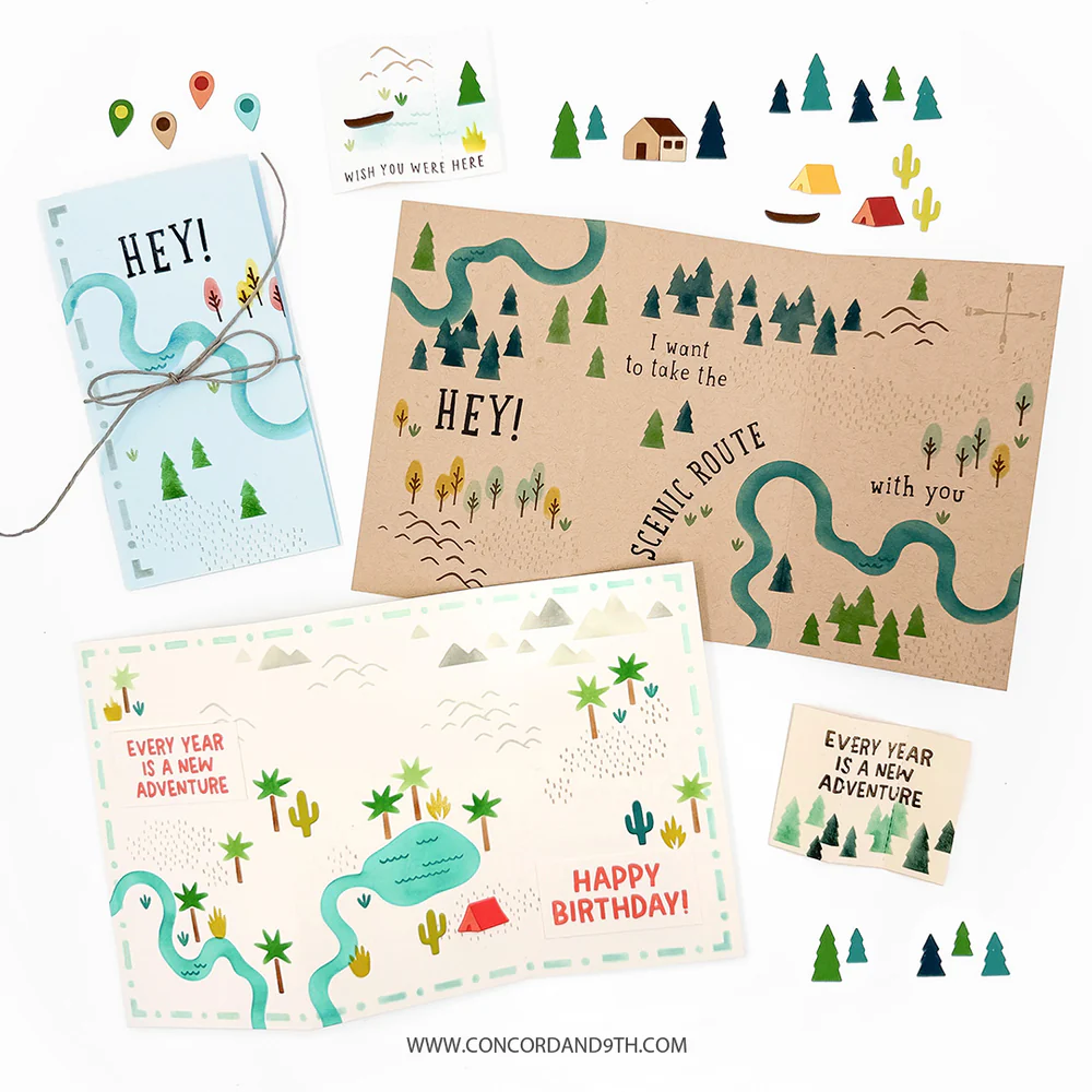 Adventure Awaits Stamp Set 