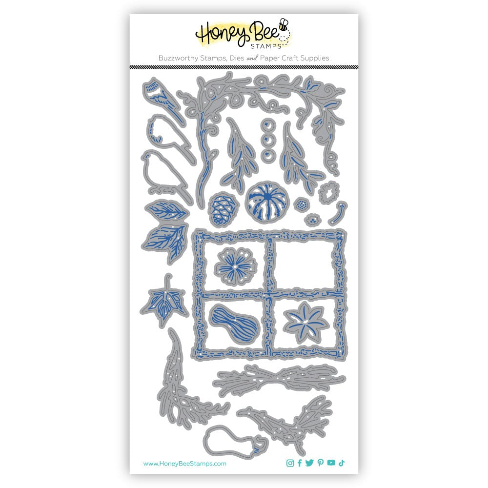 Lovely Layers: Seasonal Frame Honey Cuts