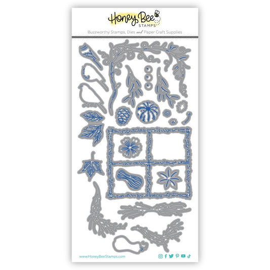 Lovely Layers: Seasonal Frame Honey Cuts