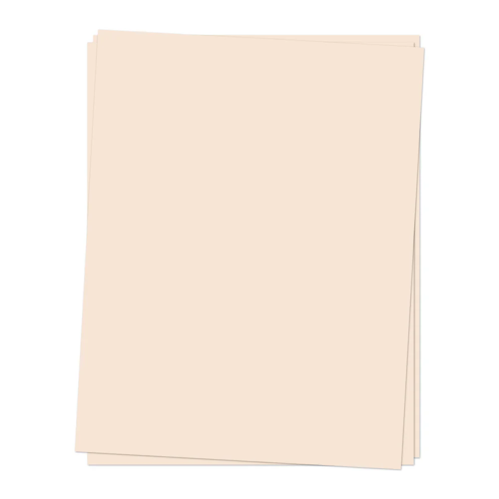 8.5 x 11 Cardstock: Almond