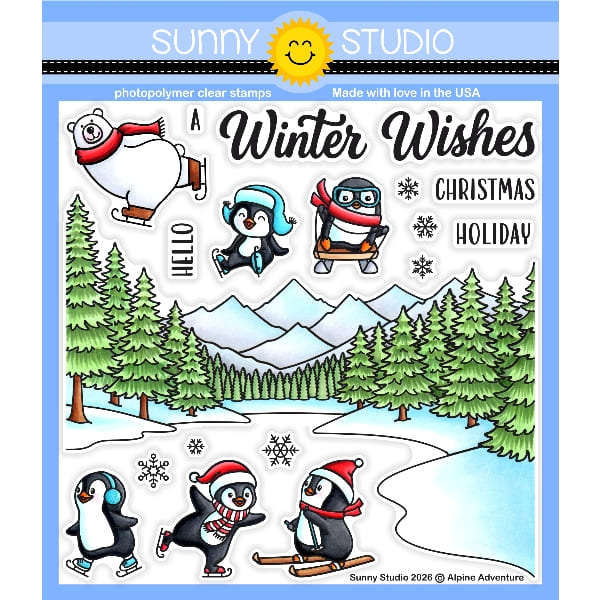 Alpine Adventure Stamp Set