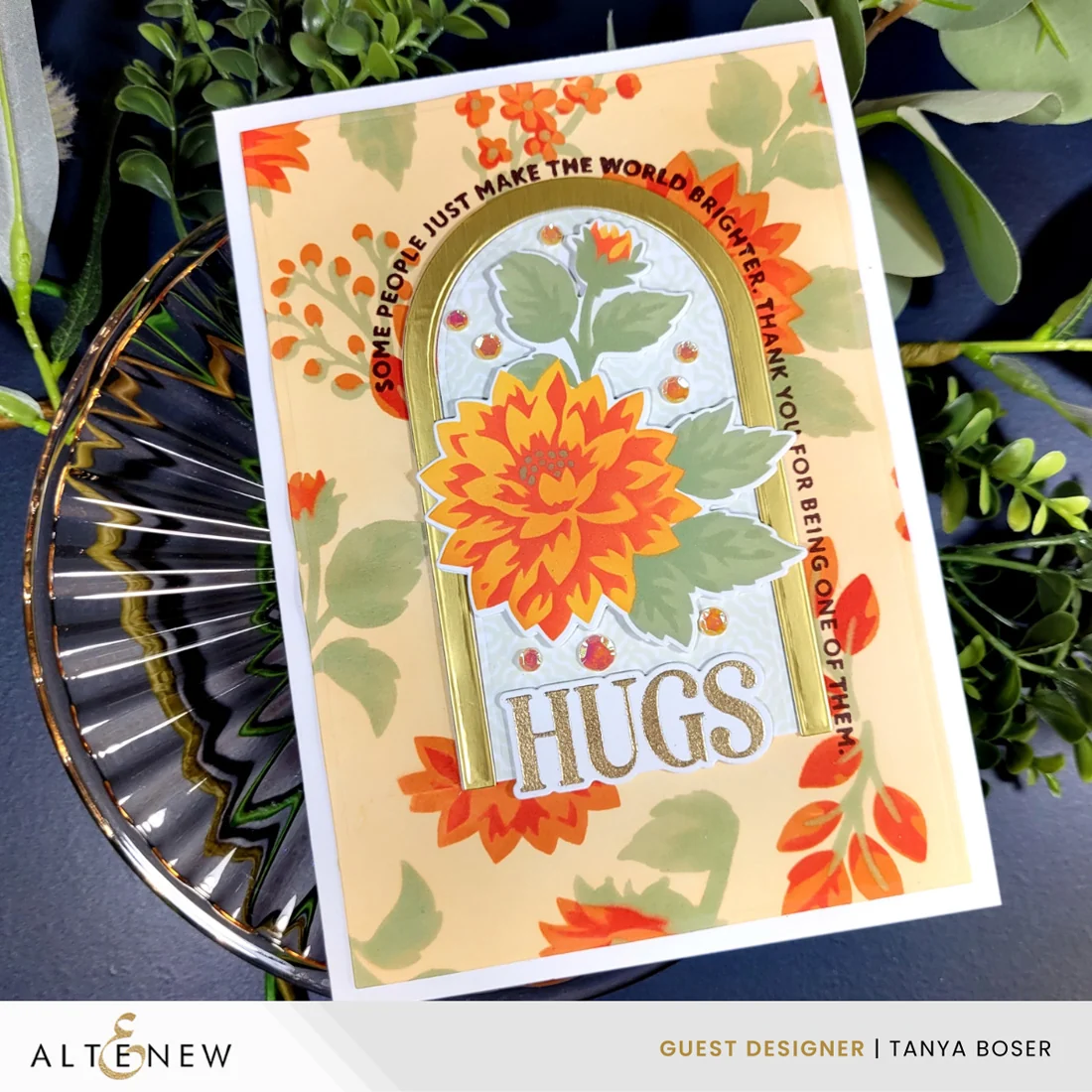 Arched Sentiments Stamp Set 