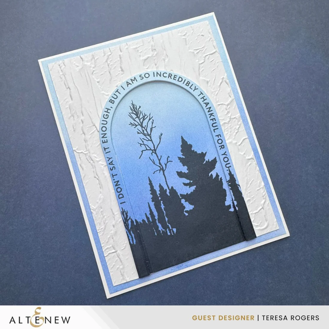 Arched Sentiments Stamp Set 