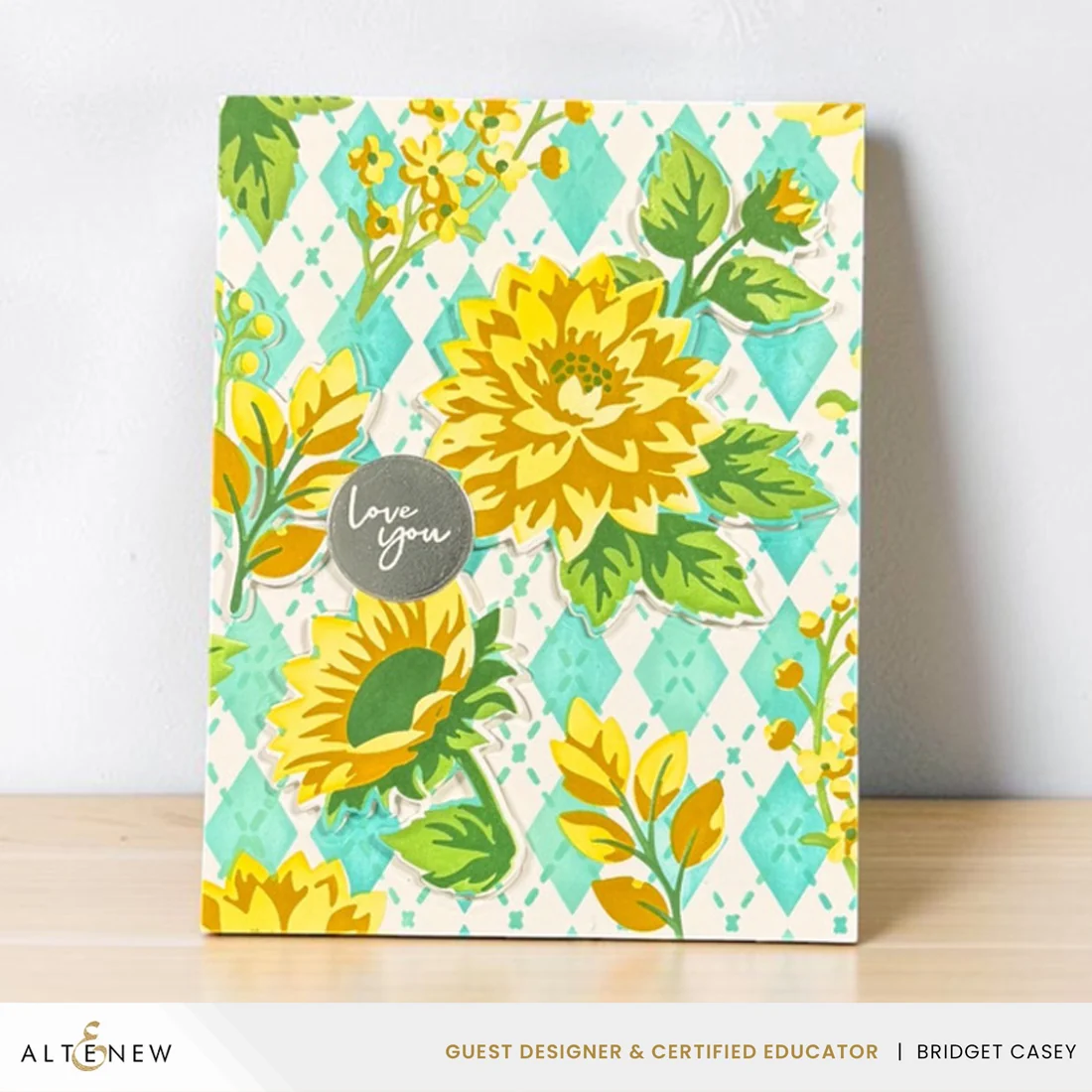 Stencil Art: Botanical Argyle Stencils