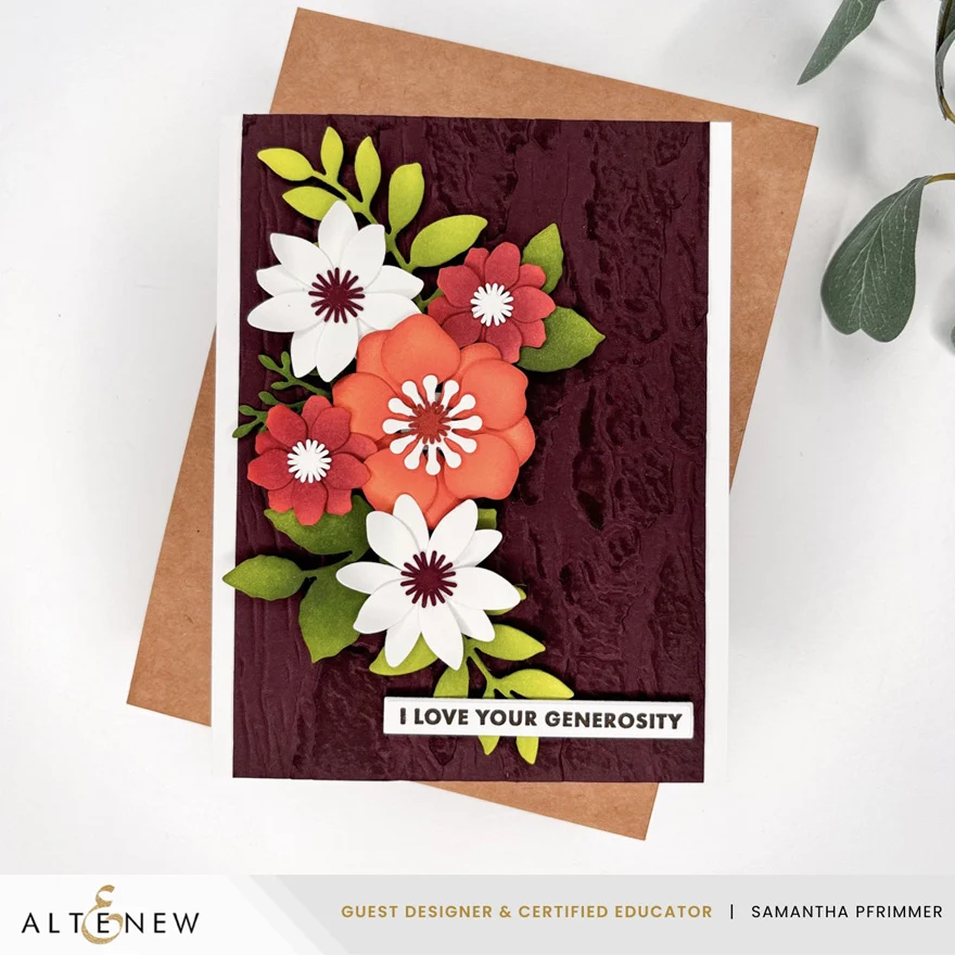 Weathered Bark 3D Embossing Folder 