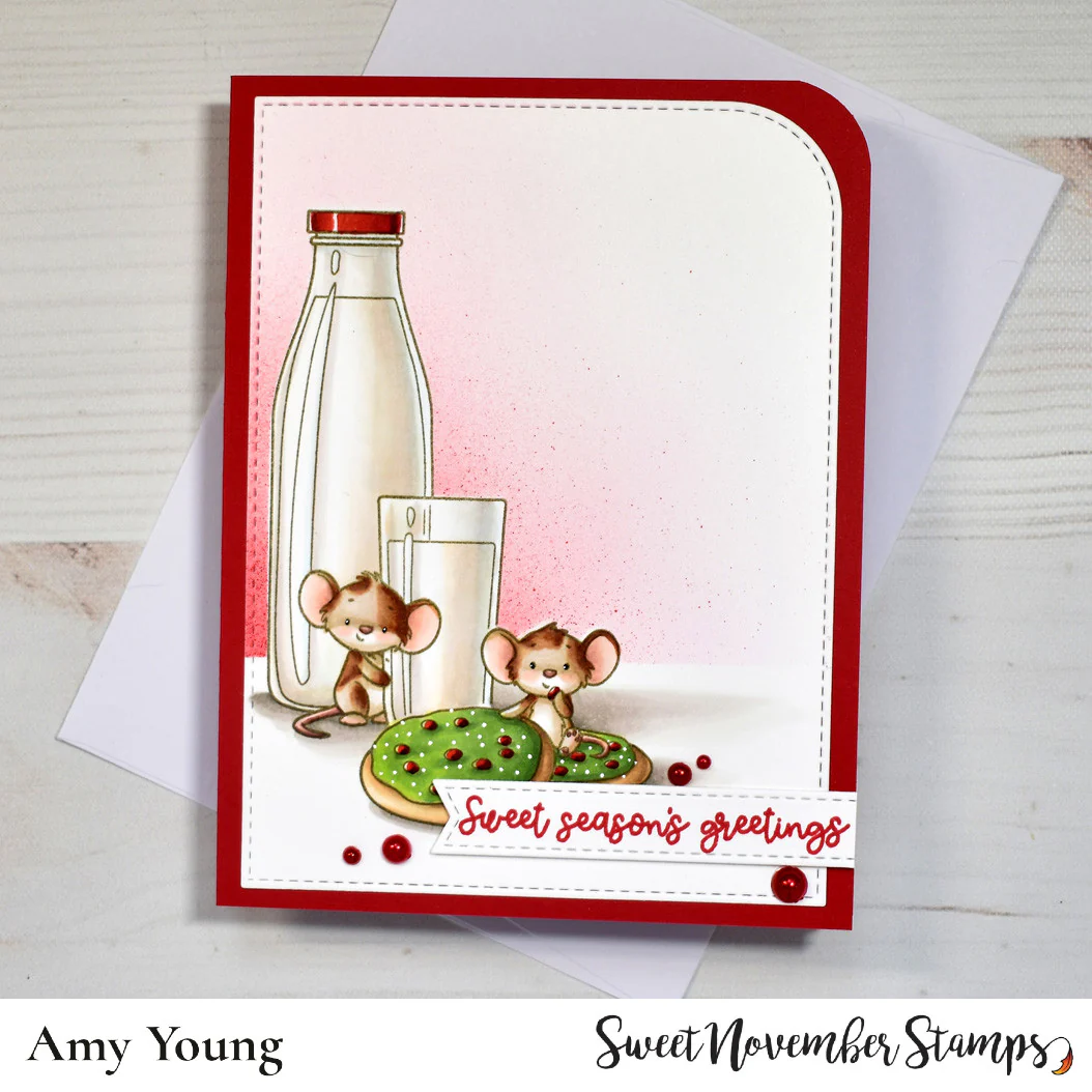 Milk and Cookies Stamp Set