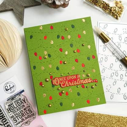 Christmas Lights Coverplate Die 