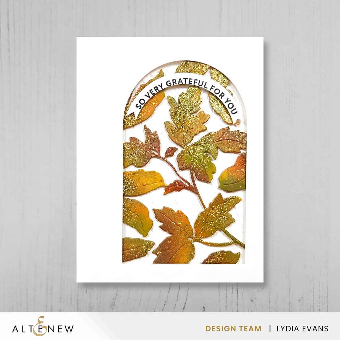 Arched Sentiments Stamp Set 