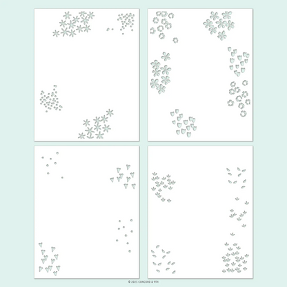Around the Garden Stencil Pack 