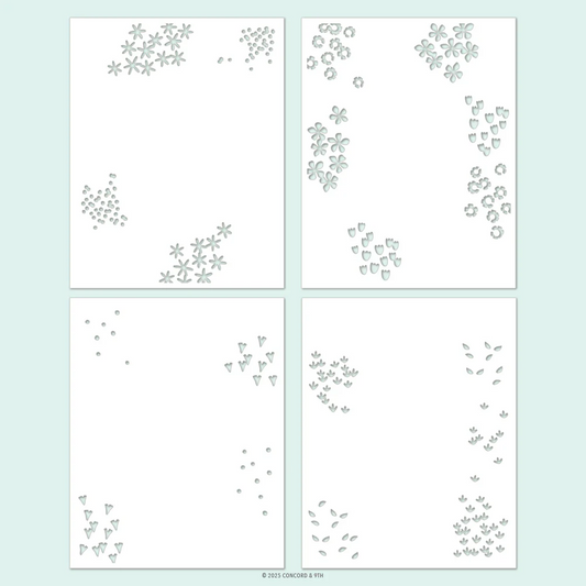 Around the Garden Stencil Pack 