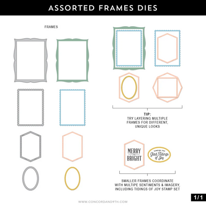 Assorted Frames Dies
