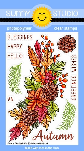 Autumn Garland Stamp Set