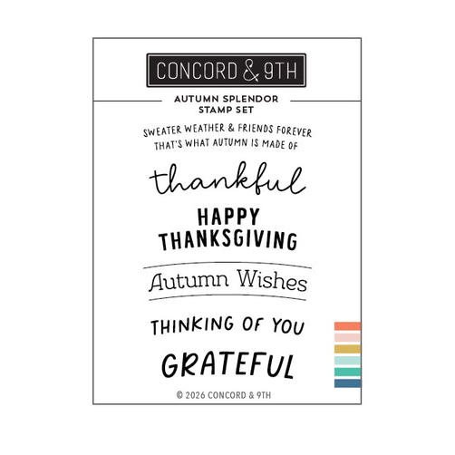 Autumn Splendor Stamp Set