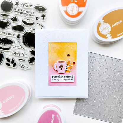 Autumn Path Cover Plate Die