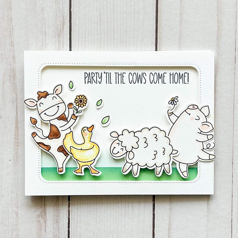 Barnyard Boogie Stamp Set