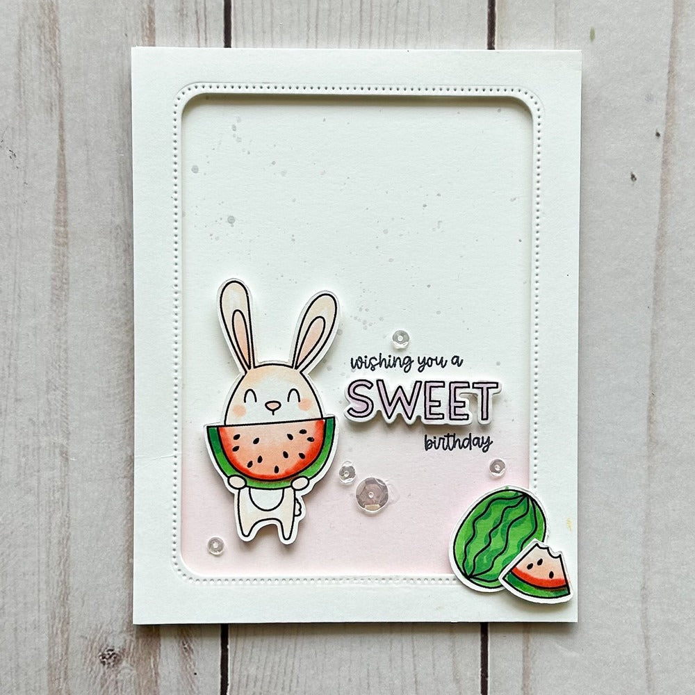 One In A Melon Stamp Set