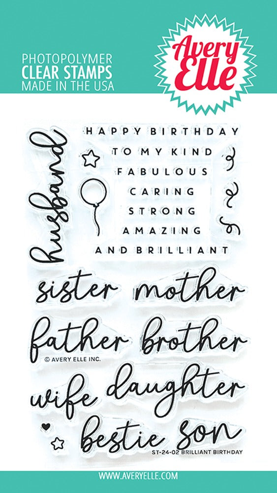 Brilliant Birthday Stamp Set