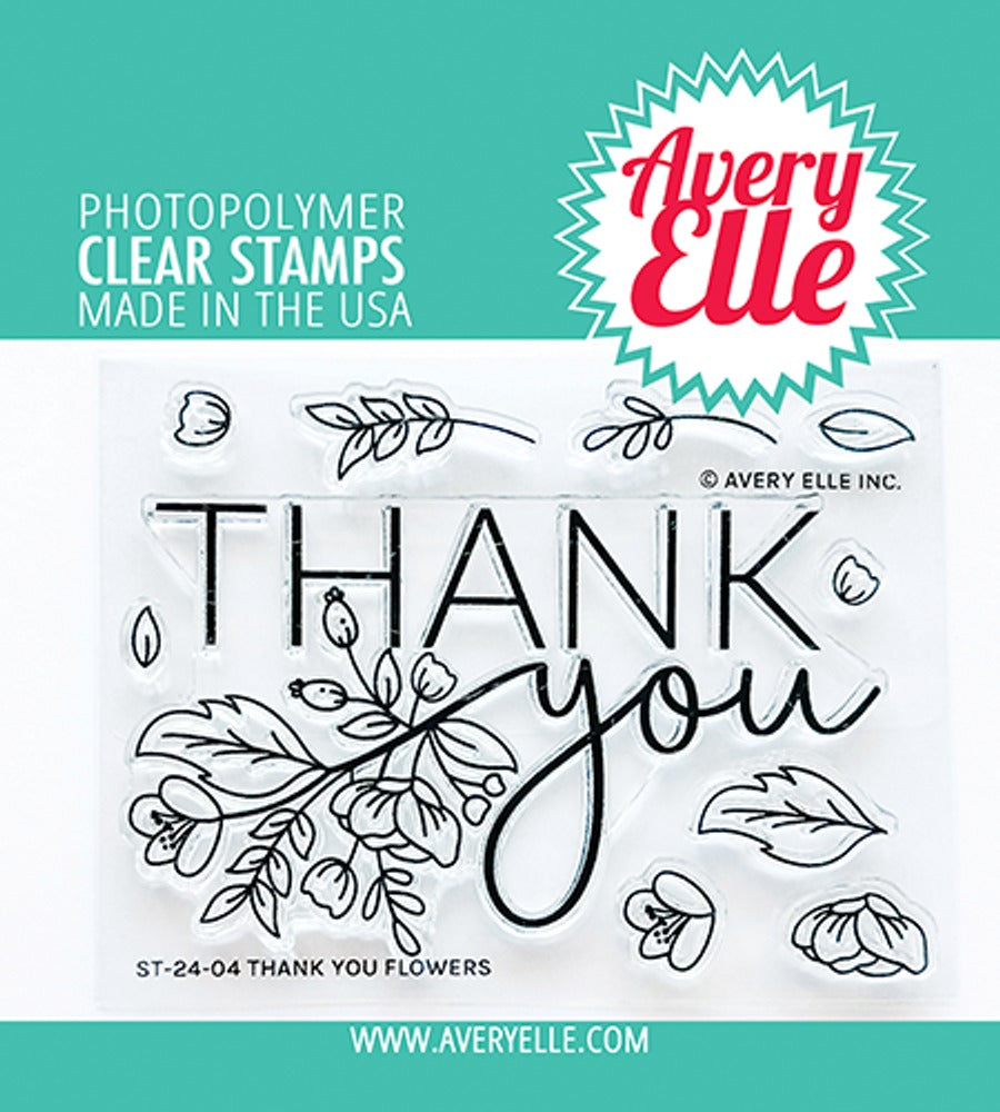 Thank You Flowers Stamp Set