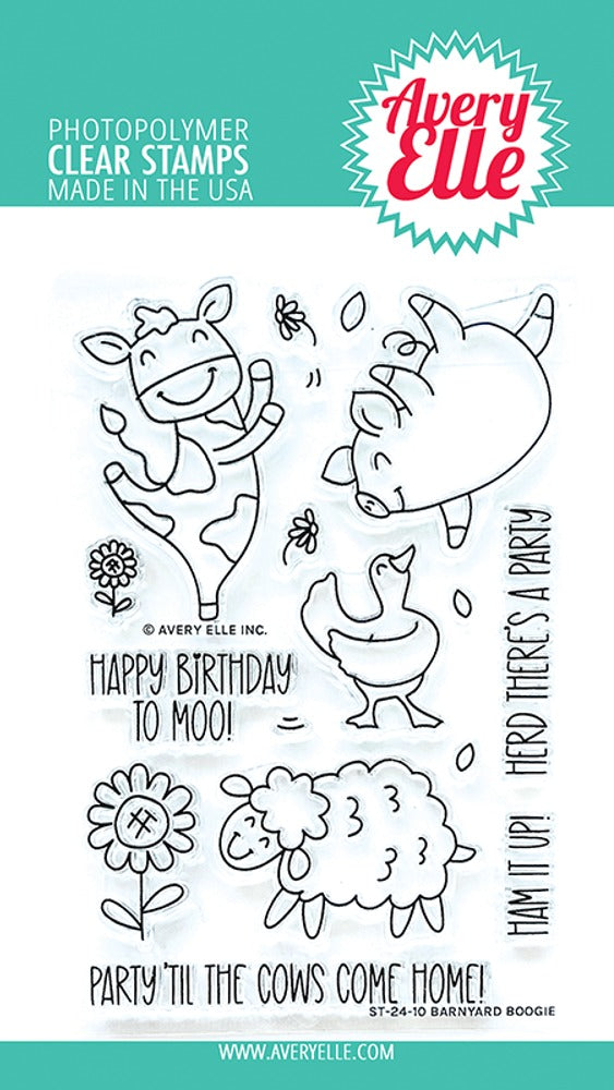 Barnyard Boogie Stamp Set