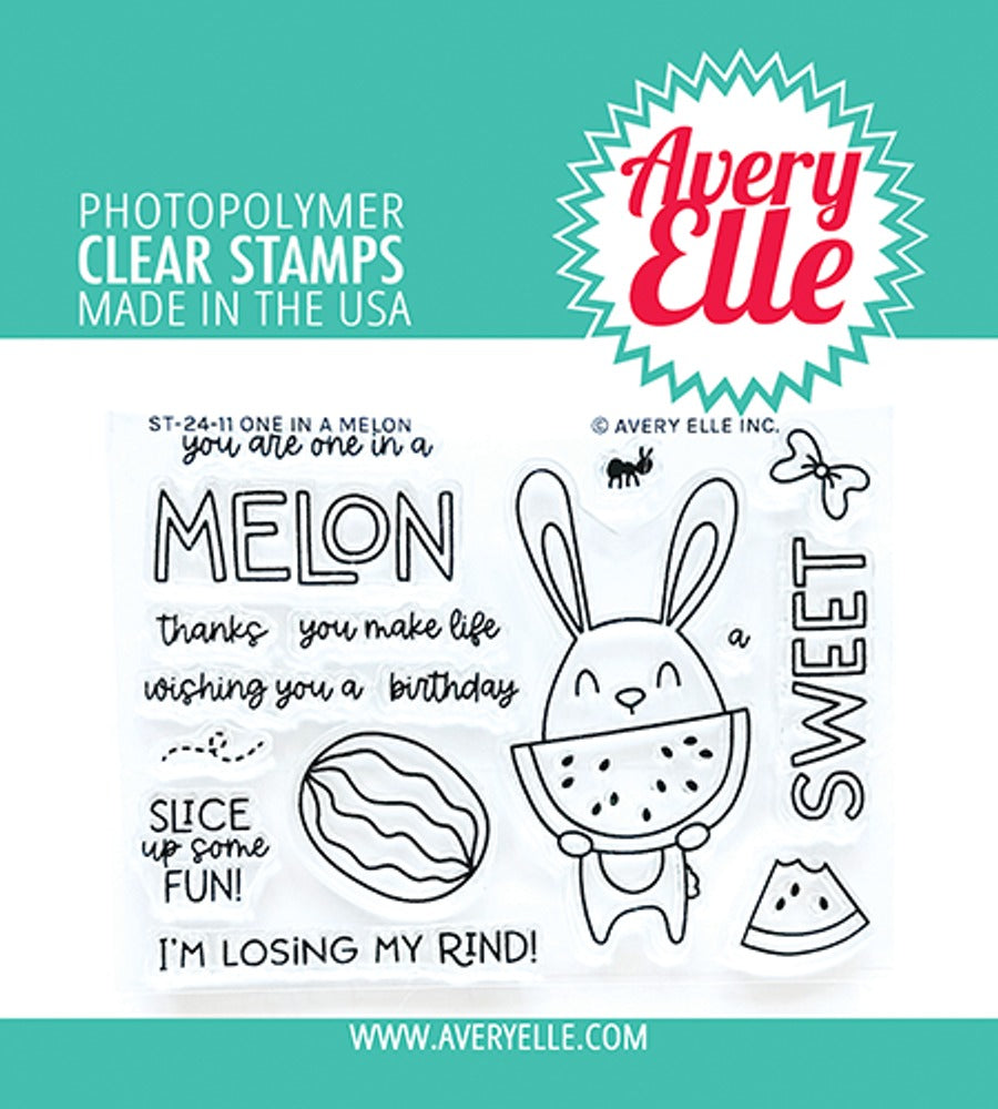 One In A Melon Stamp Set