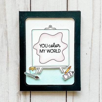 Work Of Art Stamp Set