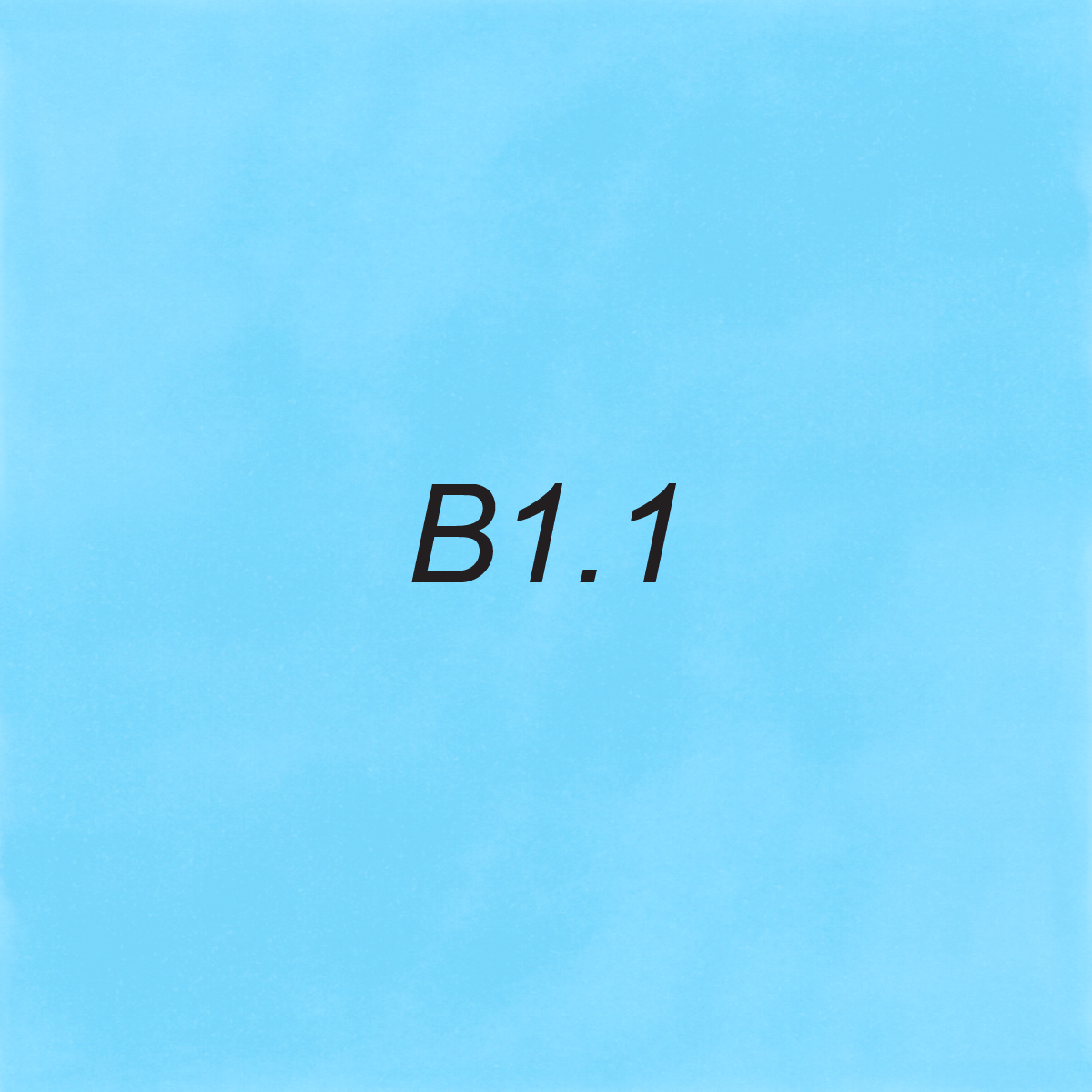 Brush Half Marker B1.1 Light Blue