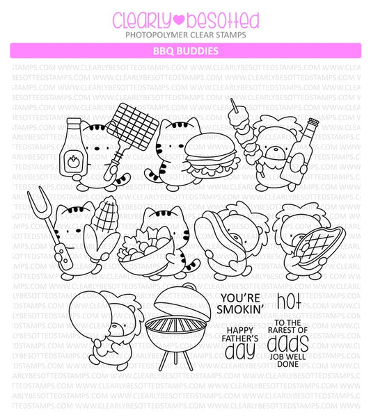 BBQ Buddies Stamp Set