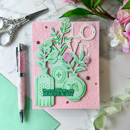 Garden Medley Press Plate 