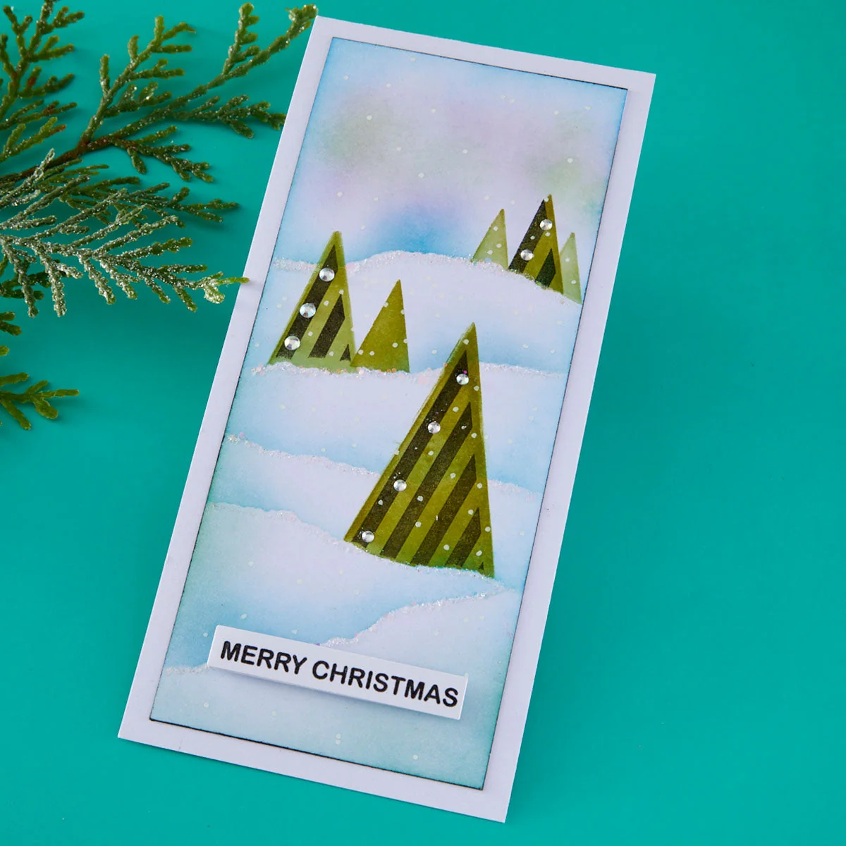 Infinity Trees Stamp & Die Set
