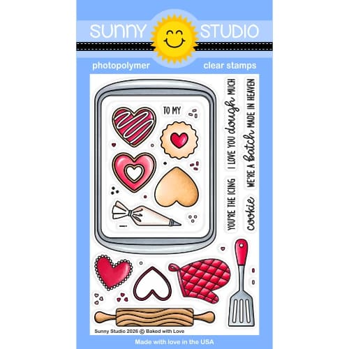 Baked With Love Stamp Set