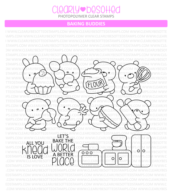 Baking Buddies Stamp Set